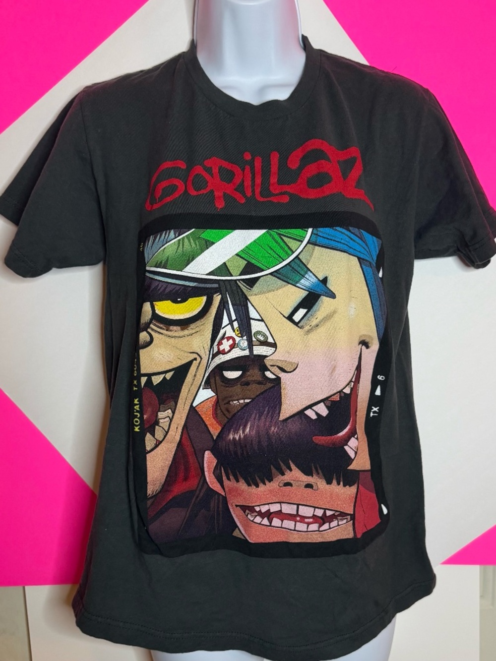 Gorillaz Graphic Band Tee Small